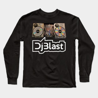 Turntables with Logo Long Sleeve T-Shirt